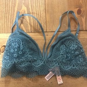 Blue Medium Bralette or Bra